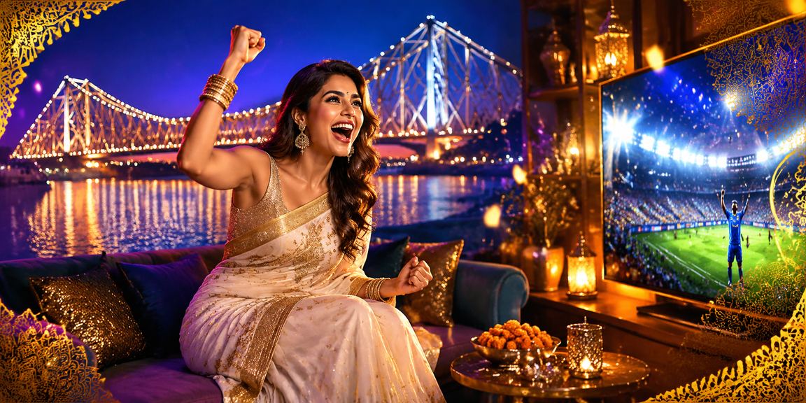 Players enjoying Teen Patti game in Kolkata atmosphere